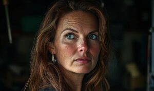 Bementem a férjem lezárt garázsába, ahol minden estét töltött – egy gyönyörű fiatal nő fényképei hevertek mindenhol.