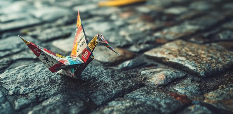 Egy origami daru az utcán elvezetett az igazsághoz apám eltűnéséről – A nap története