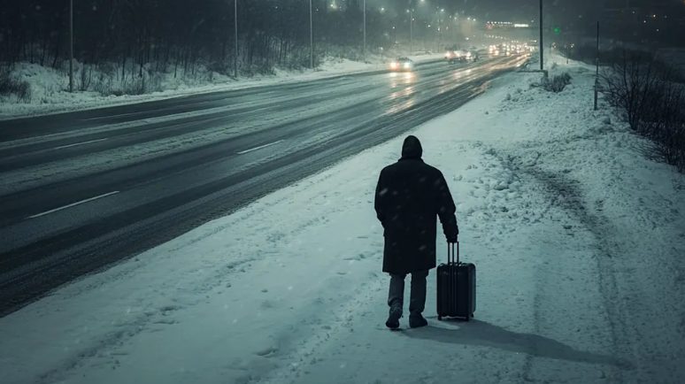 Felszedtem egy idős férfit egy magányos téli úton – az, hogy nálam aludhatott, örökre megváltoztatta az életemet.